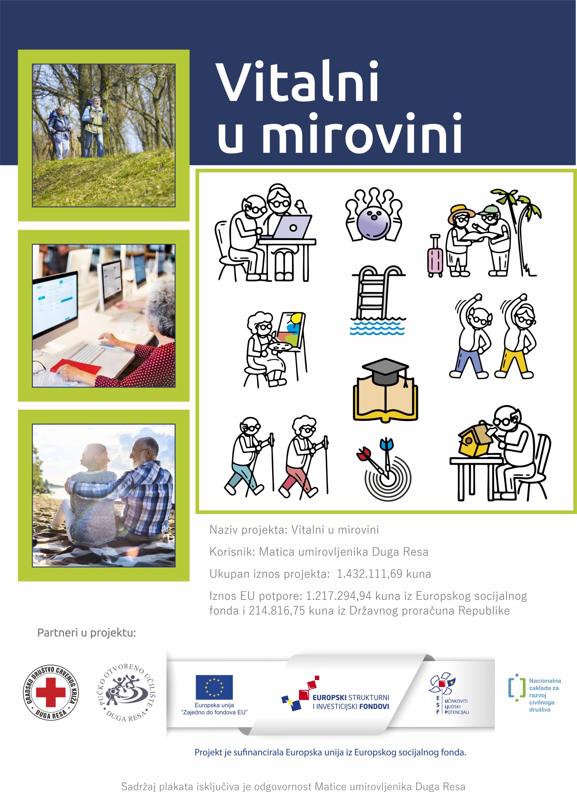 VITALNI U MIROVINI - Plakat